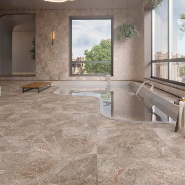 Gravity Beige Dark Wand- & Bodenfliese – Bild 2