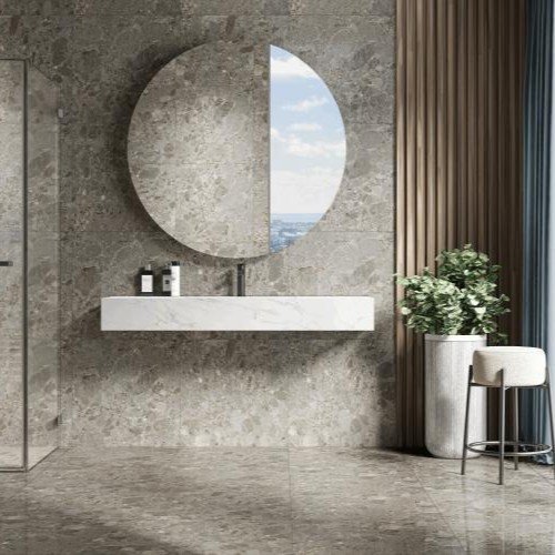 Camelot Brown Dark Wall and floor tiles - Image 2