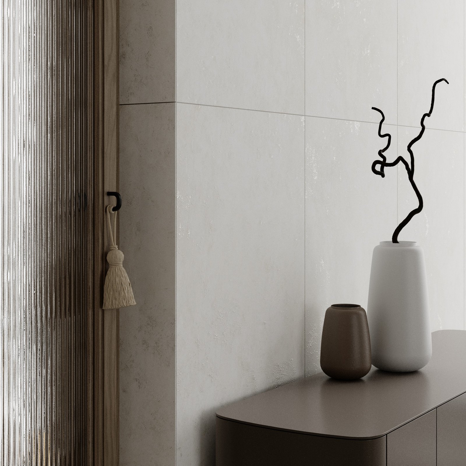 Magnific Ivory Wand- & Bodenfliese – Bild 2