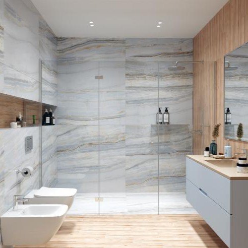 Expance Grey Wand- & Bodenfliese – Bild 5