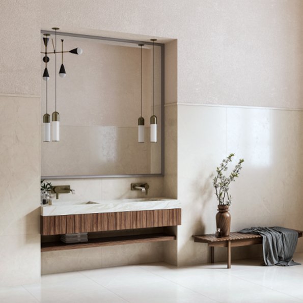 Reliable Beige Light Wall and floor tiles - Image 2