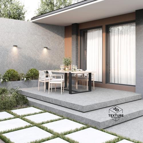 Belini Light Grey Wall and floor tiles - Image 2