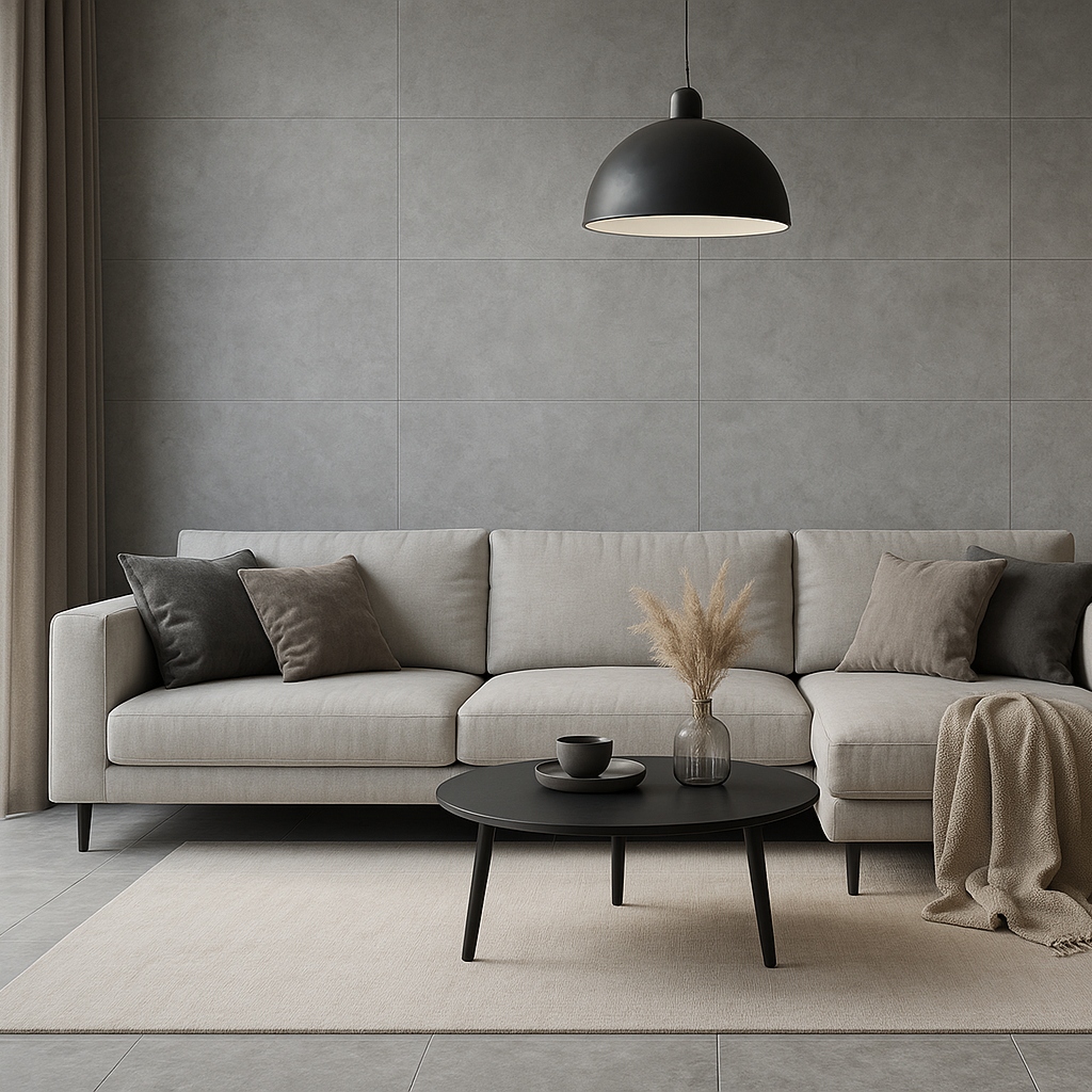 Magnific Taupe Wand- & Bodenfliese – Bild 2