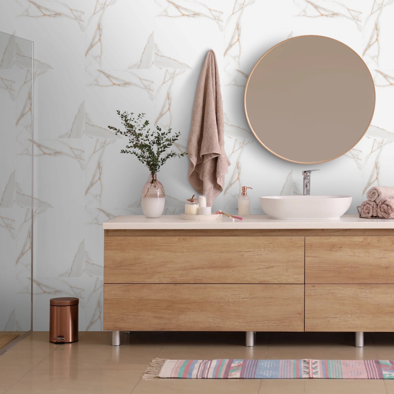 Calacatta Gold WM Wand- & Bodenfliese – Bild 3