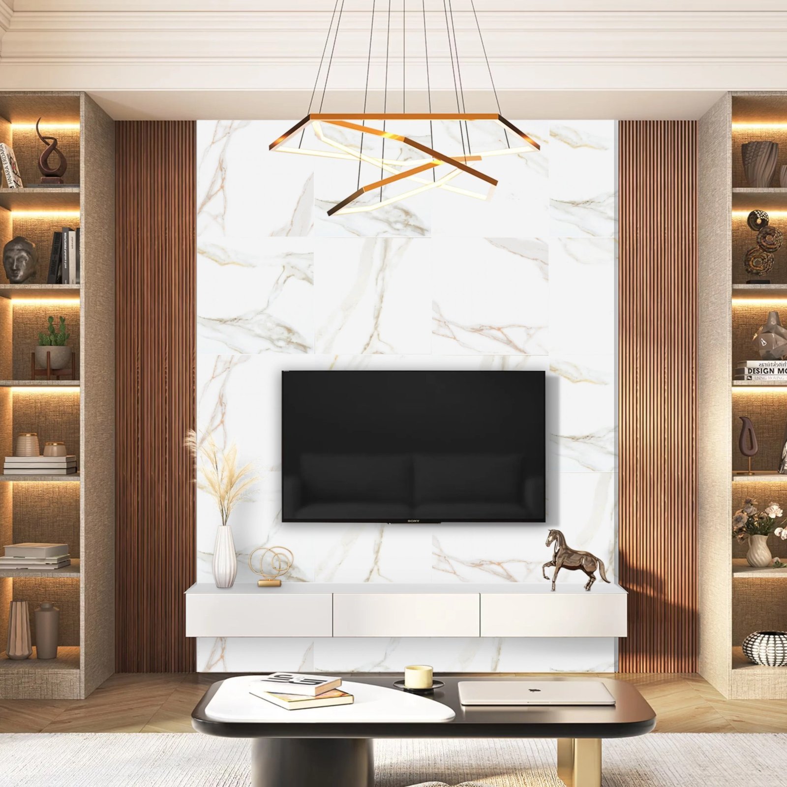 Calacatta Gold WM Wand- & Bodenfliese – Bild 2