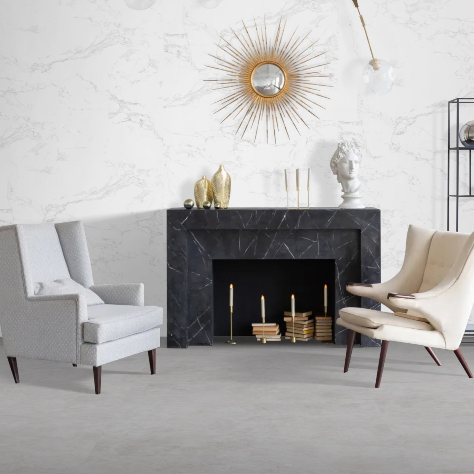 Praia Carrara Matte Wand- & Bodenfliese – Bild 2